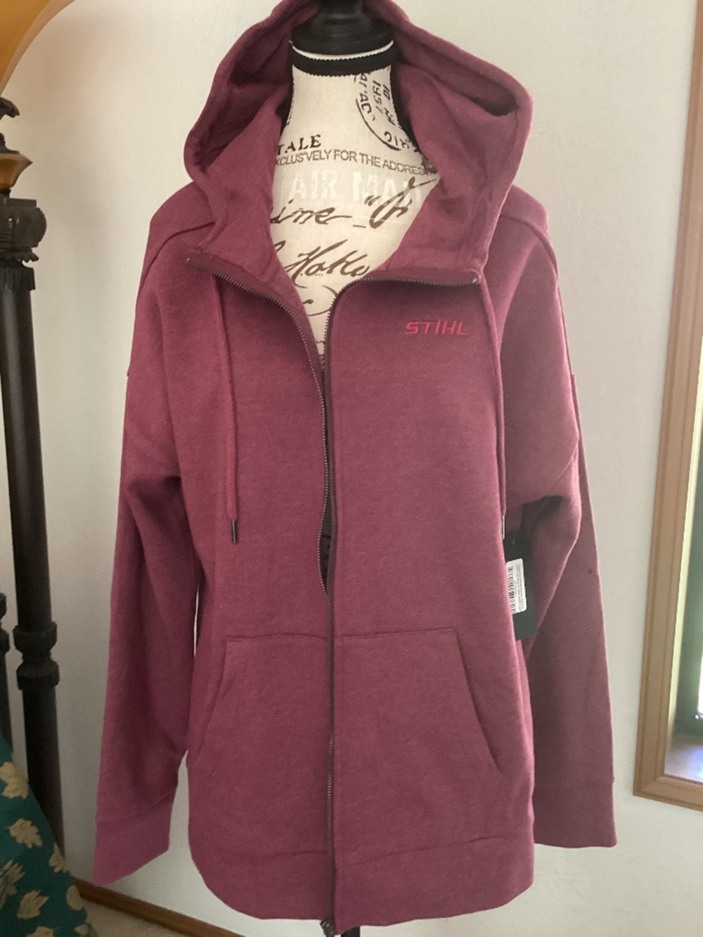 STIHL OUTFITTERS Ladies District Drop Shoulder Full-Zip Hoodie🦋